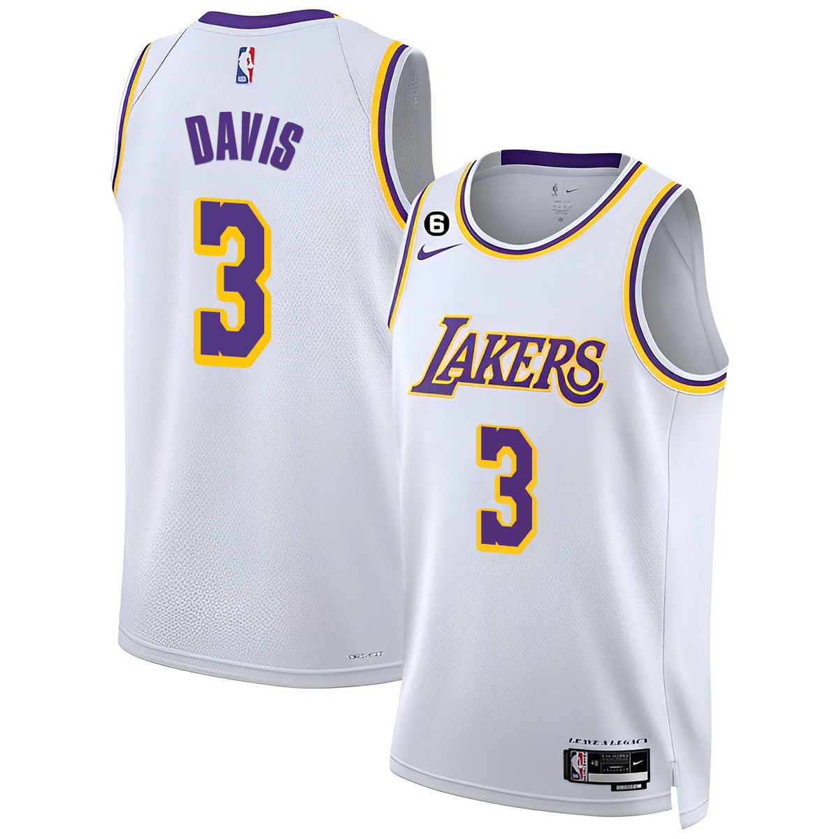 Anthony Davis Men's Los Angeles Lakers Collection Association Jersey - All Stitched