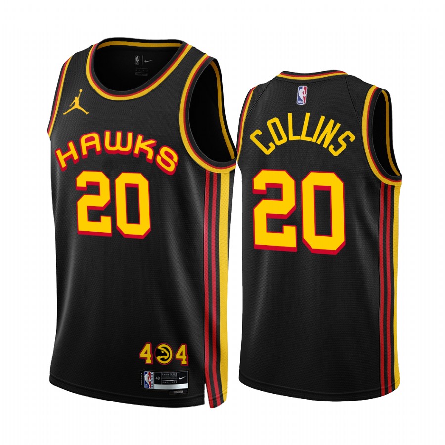 Atlanta Hawks John Collins Black Statement Edition Jersey