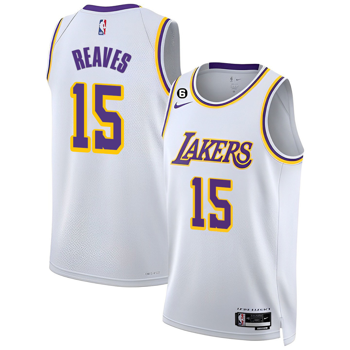 Austin Reaves Men's Los Angeles Lakers Collection Association Jersey - All Stitched