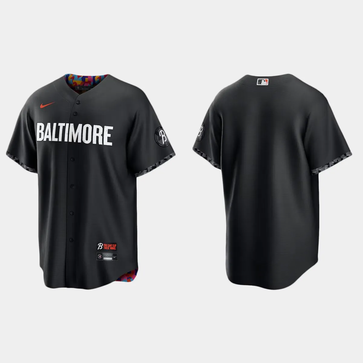 Baltimore Orioles City Connect Jersey - Black