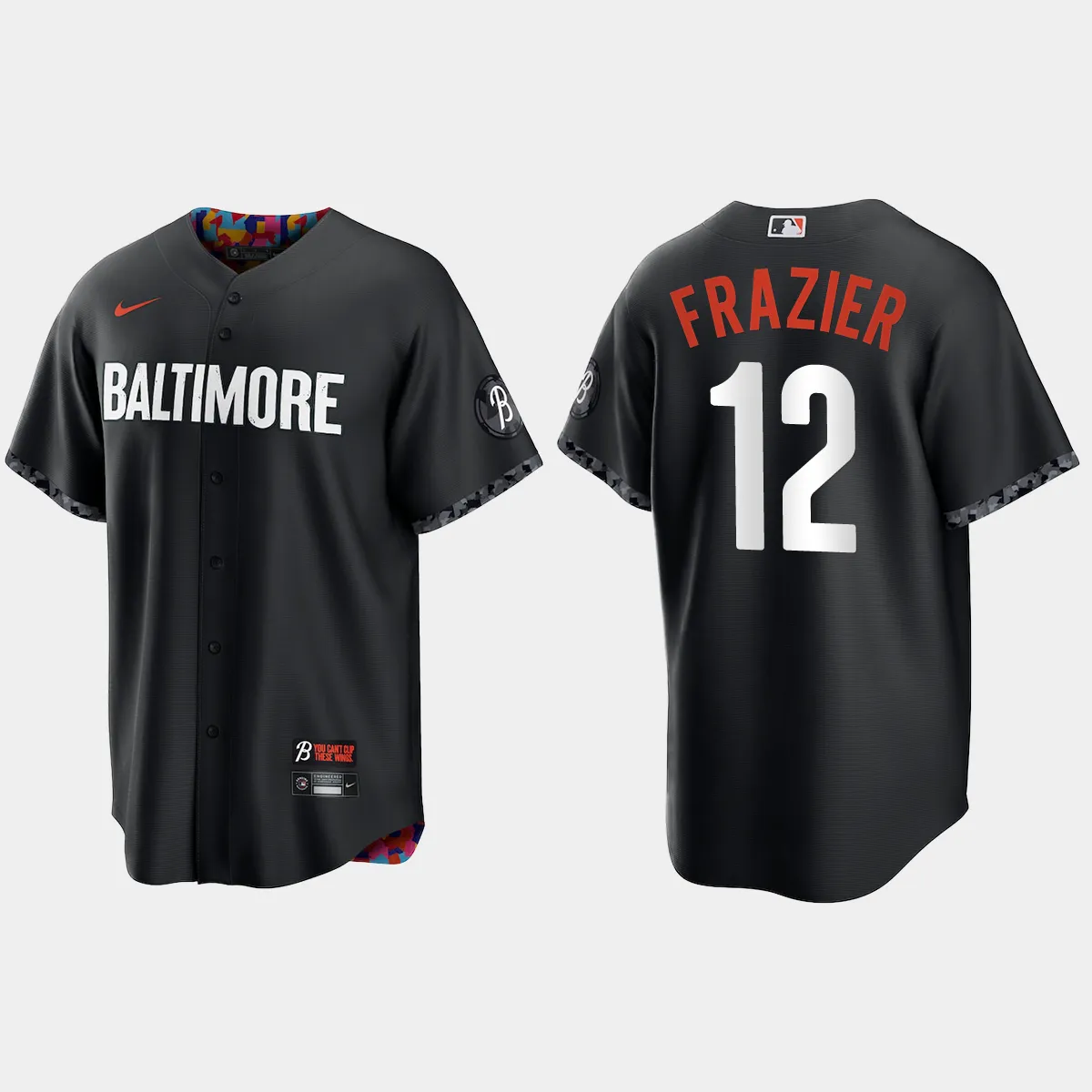 Baltimore Orioles Adam Frazier City Connect Jersey - Black
