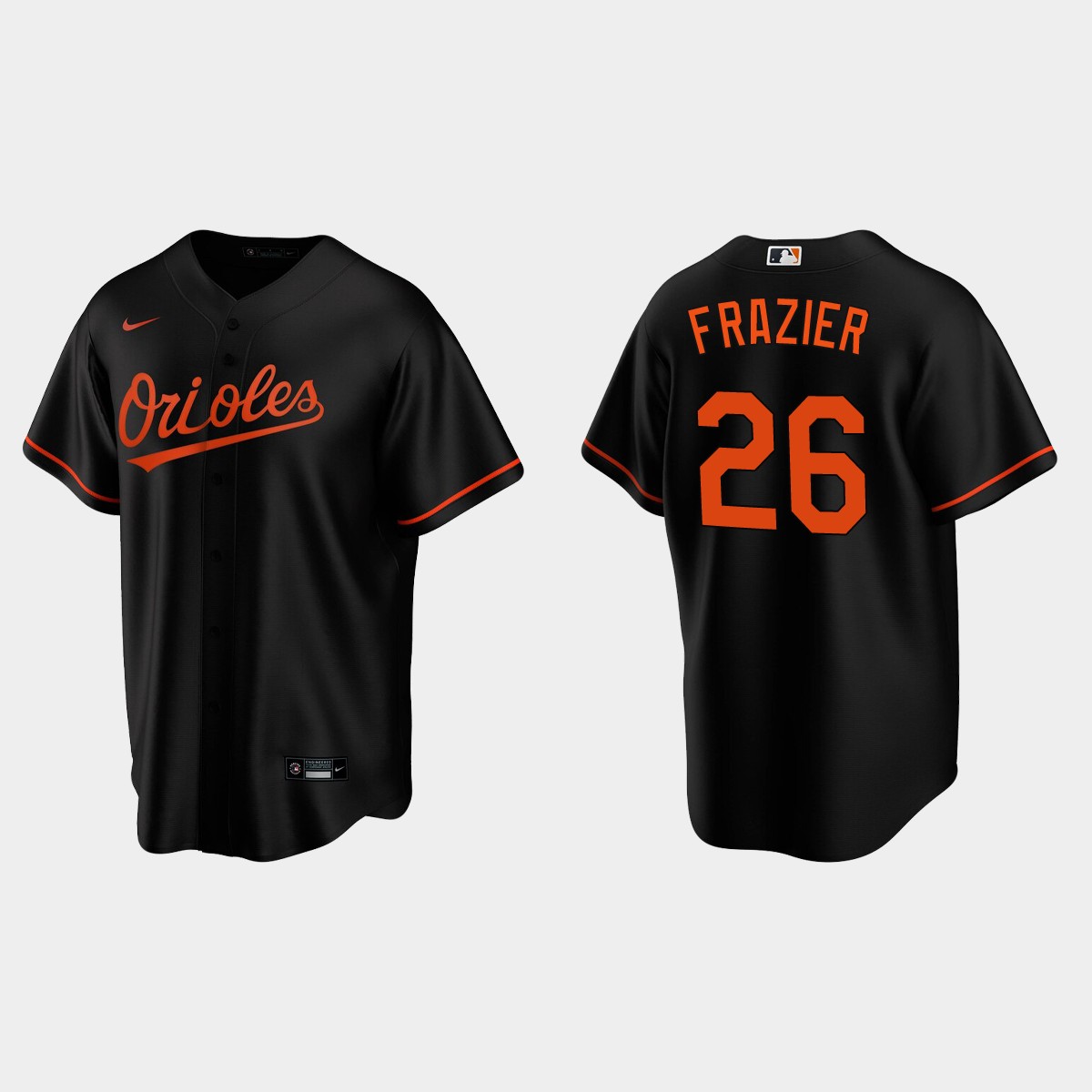 Baltimore Orioles Adam Frazier Alternate Jersey - Black