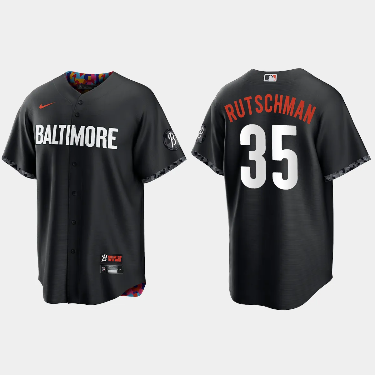 Baltimore Orioles Adley Rutschman City Connect Jersey - Black