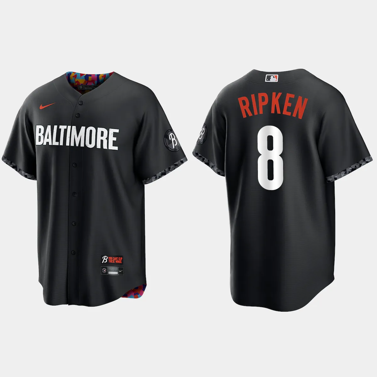 Baltimore Orioles Cal Ripken Jr. City Connect Jersey - Black