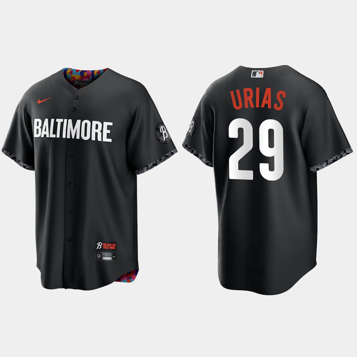 Baltimore Orioles Ramon Urias City Connect Jersey - Black