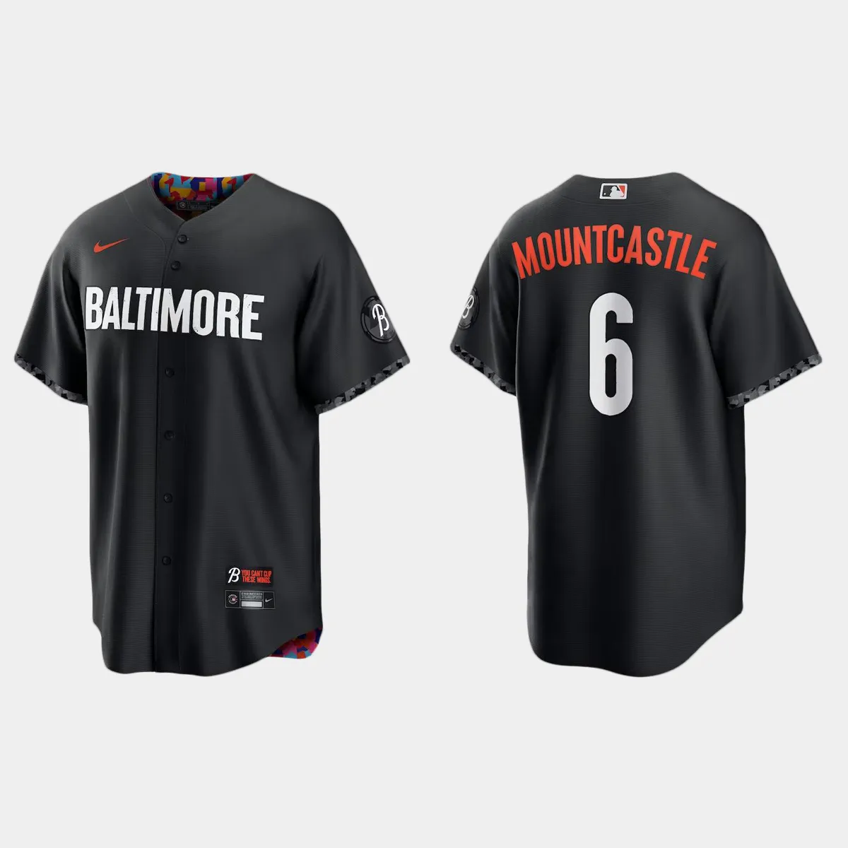 Baltimore Orioles Ryan Mountcastle City Connect Jersey - Black