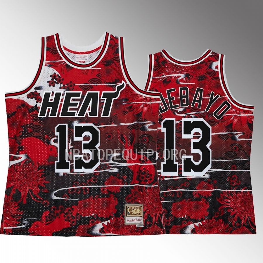Bam Adebayo Lunar Year of the Rabbit Miami Heat Red Jersey Asian Heritage