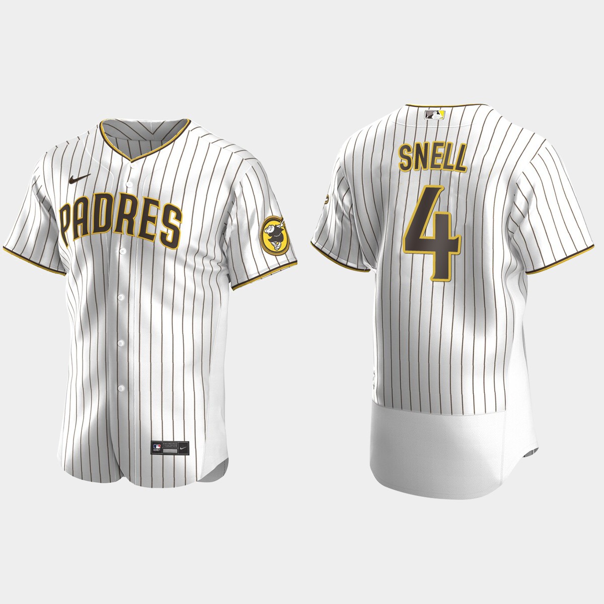 Blake Snell #4 San Diego Padres Alternate Jersey - White Brown