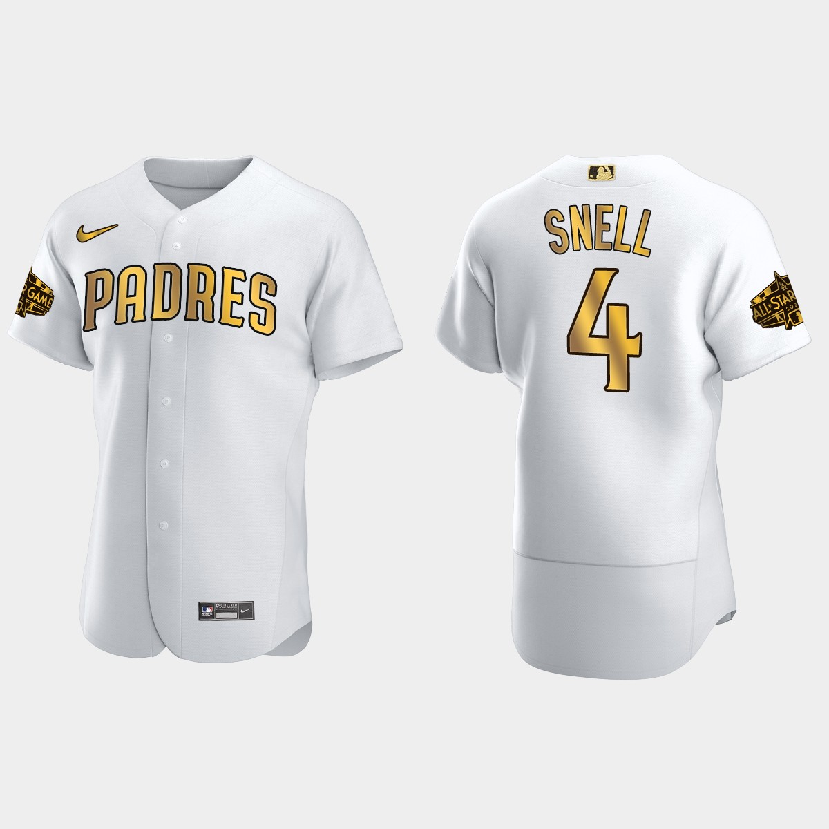 Blake Snell San Diego Padres All-Star Game Jersey - White Gold