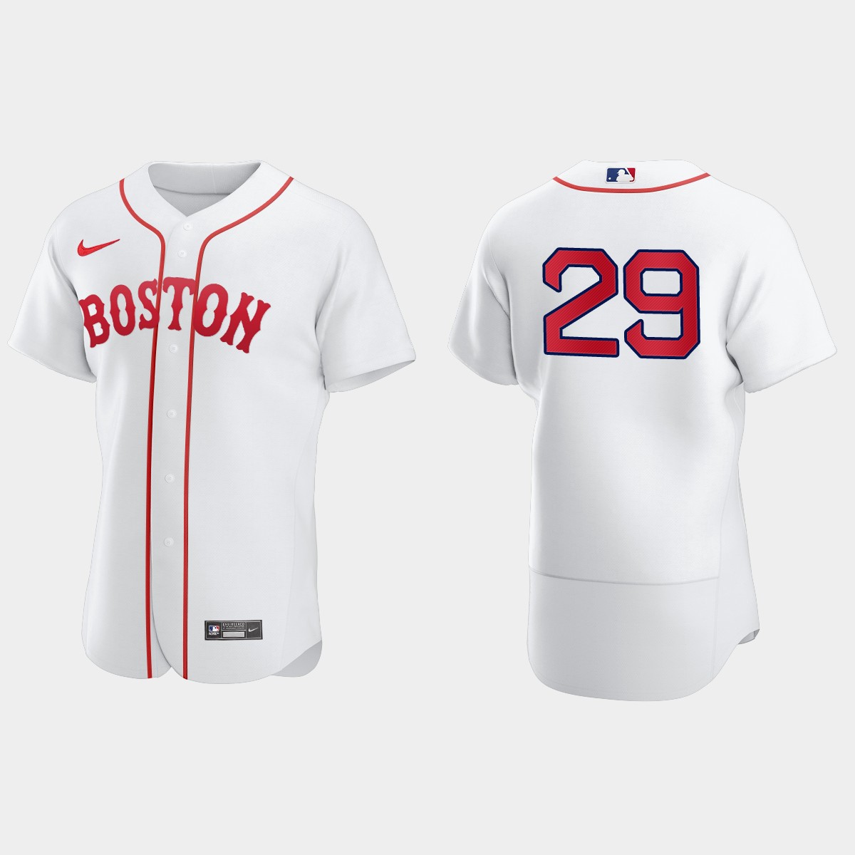 Bobby Dalbec Boston Red Sox Patriots' Day Jersey - White