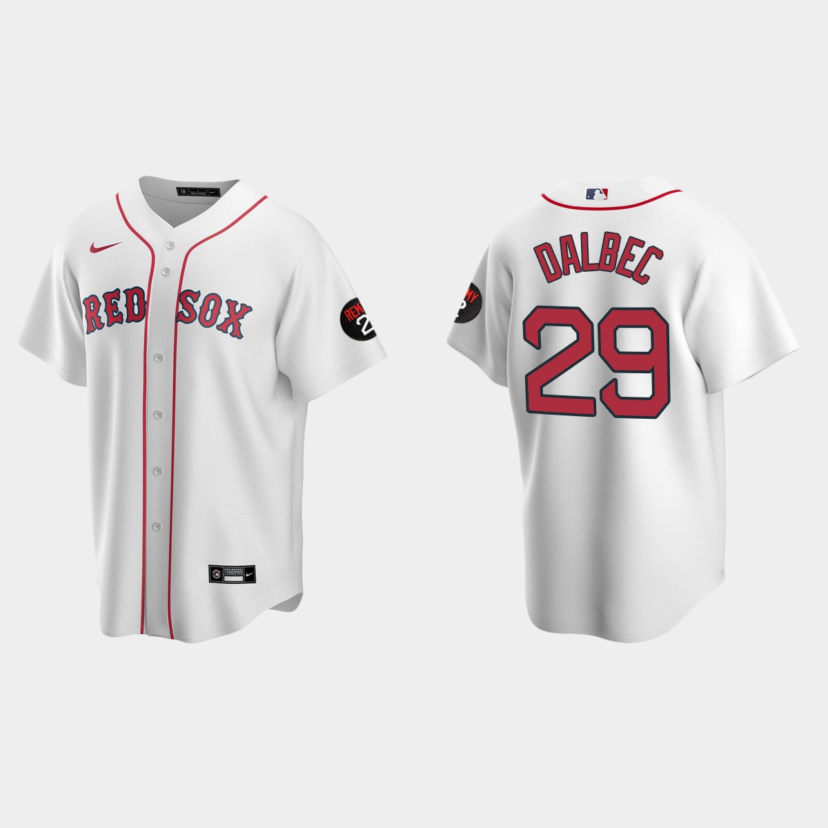 Bobby Dalbec Boston Red Sox Home Jersey - White