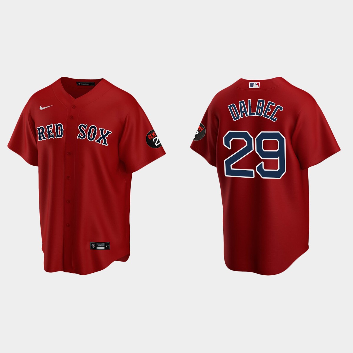 Bobby Dalbec Boston Red Sox Jersey - Red