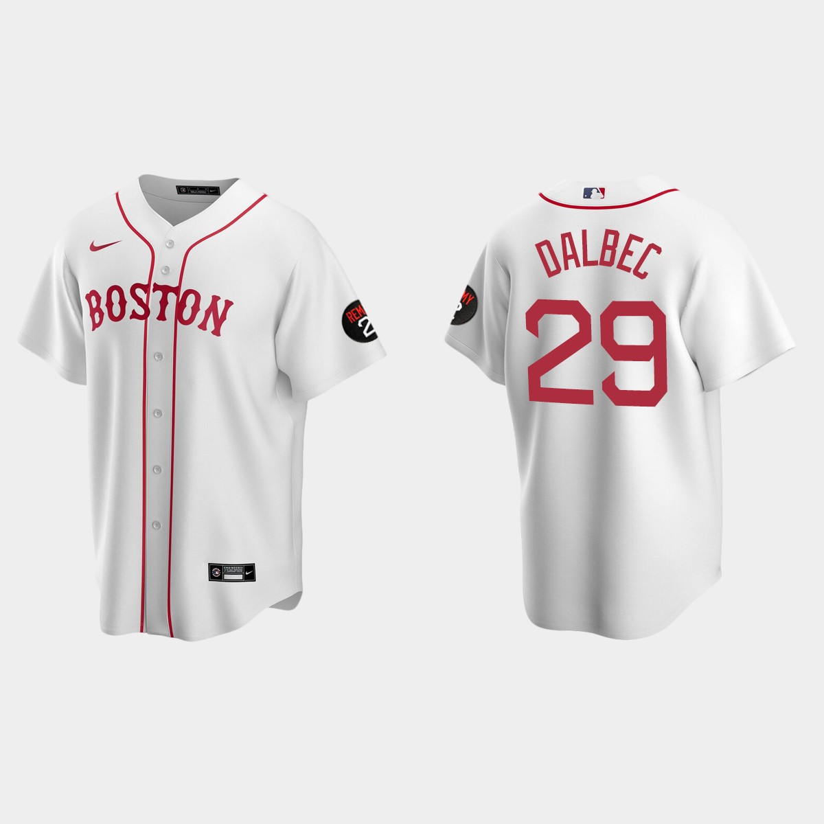 Bobby Dalbec Boston Red Sox Jersey - White