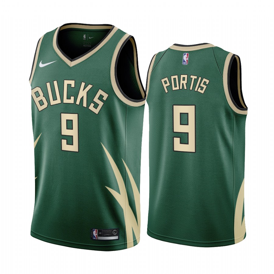 Bobby Portis Milwaukee Bucks White Earned Jersey Trade