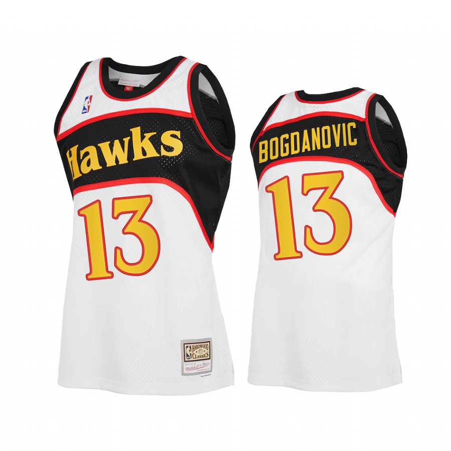 Bogdan Bogdanovic #13 Atlanta Hawks Reload 2.0 Jersey White