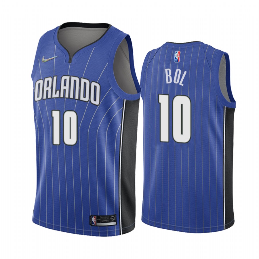 Bol Bol Orlando Magic Blue #10 Icon Edition Jersey Trade