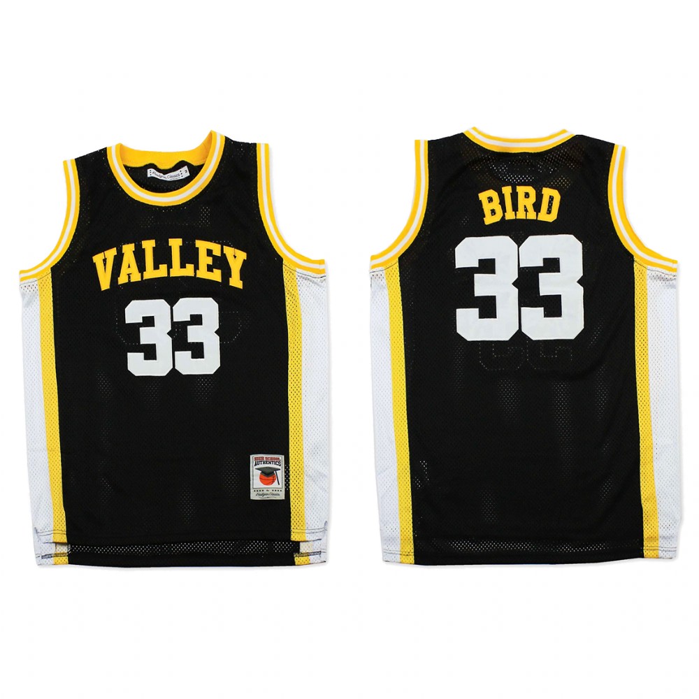 Boston Celtics Larry Bird Green Springs Valley High School Jersey