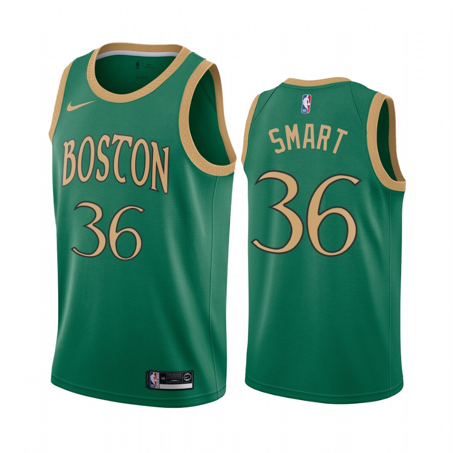 Boston Celtics Marcus Smart Green City Edition Jersey