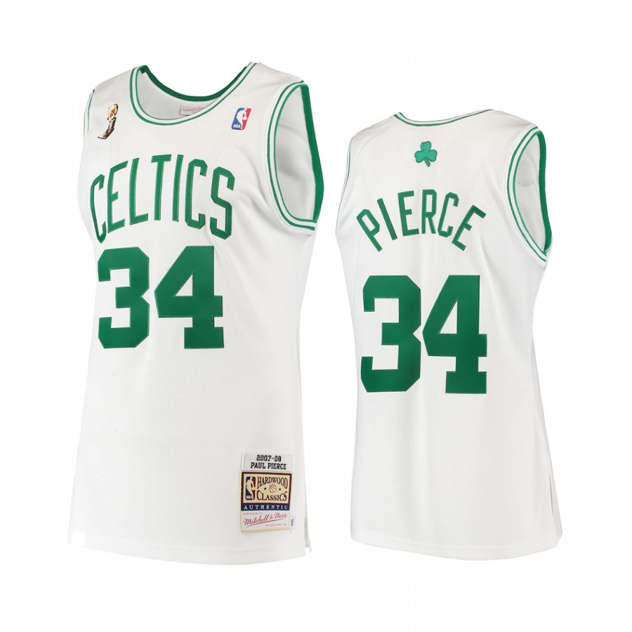 Boston Celtics Paul Pierce #34 Hardwood Classics Jersey Men's