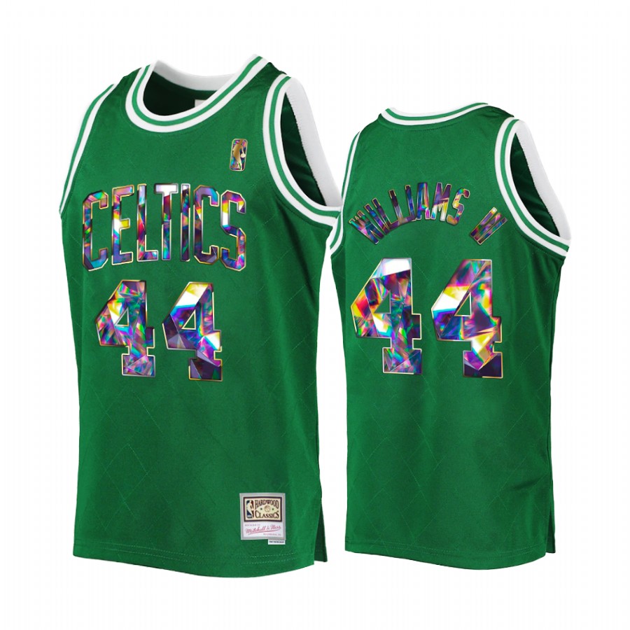 Boston Celtics Robert Williams III Green 75th Diamond Anniversary Men Jersey Throwback