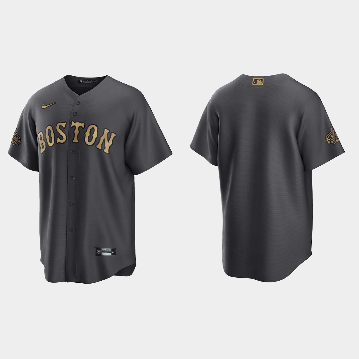 Boston Red Sox All-Star Game Jersey - Charcoal