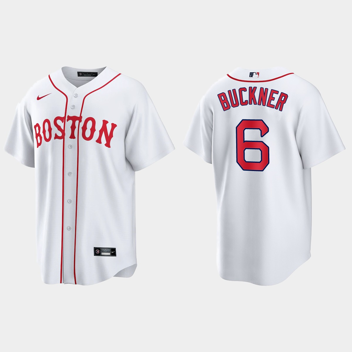 Boston Red Sox Bill Buckner Patriots' Day Jersey - White