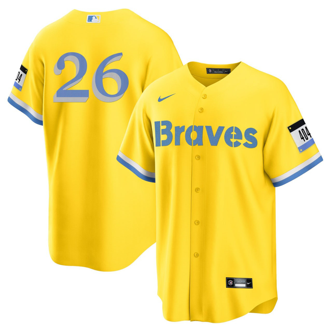 Boston Red Sox Braves City Connect Cool Jersey - All Stitched