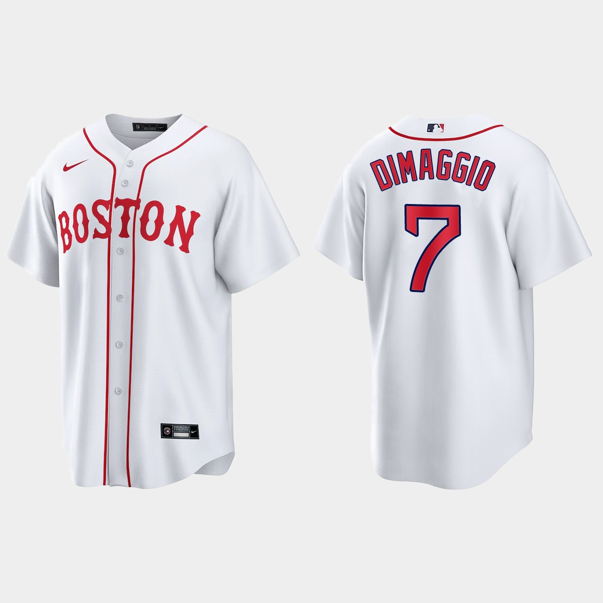 Boston Red Sox Dom DiMaggio Patriots' Day Jersey - White