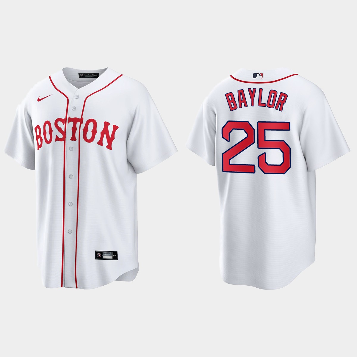 Boston Red Sox Don Baylor Patriots' Day Jersey - White