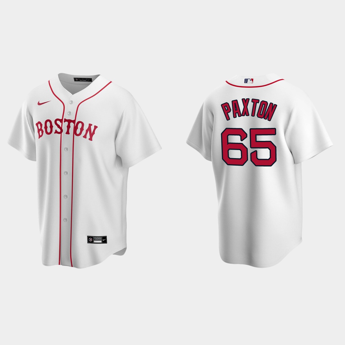 Boston Red Sox James Paxton Alternate Jersey - White