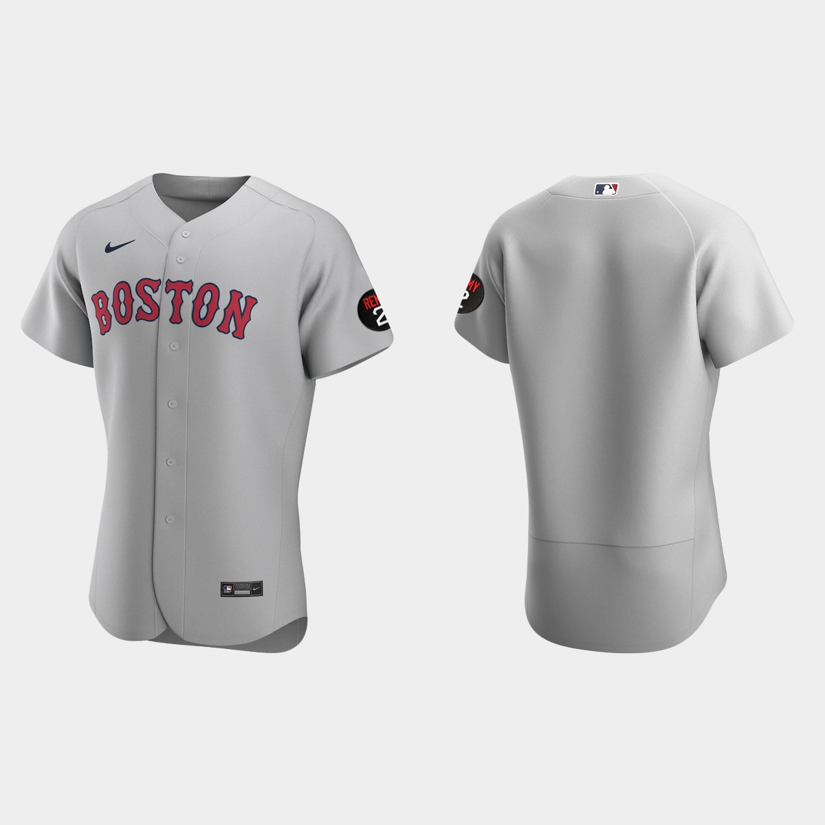 Boston Red Sox Jerry Remy Jersey - Gray