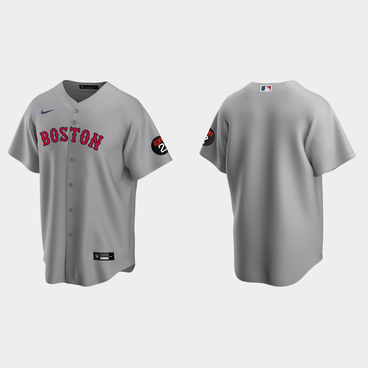 Boston Red Sox Jerry Remy Jersey - Gray
