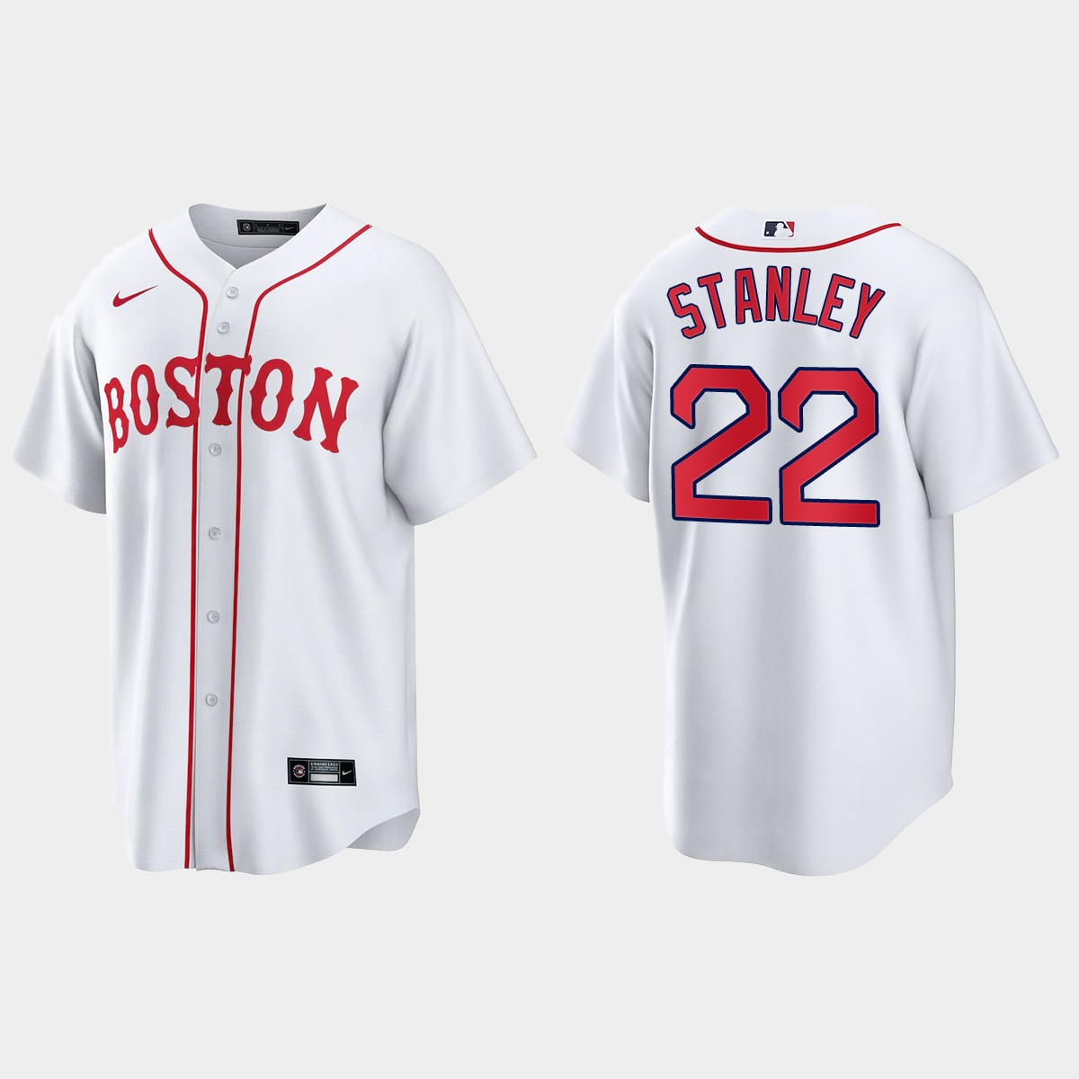 Boston Red Sox Mike Stanley Patriots' Day Jersey - White