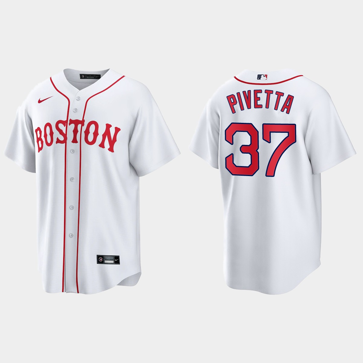 Boston Red Sox Nick Pivetta Patriots' Day Jersey - White