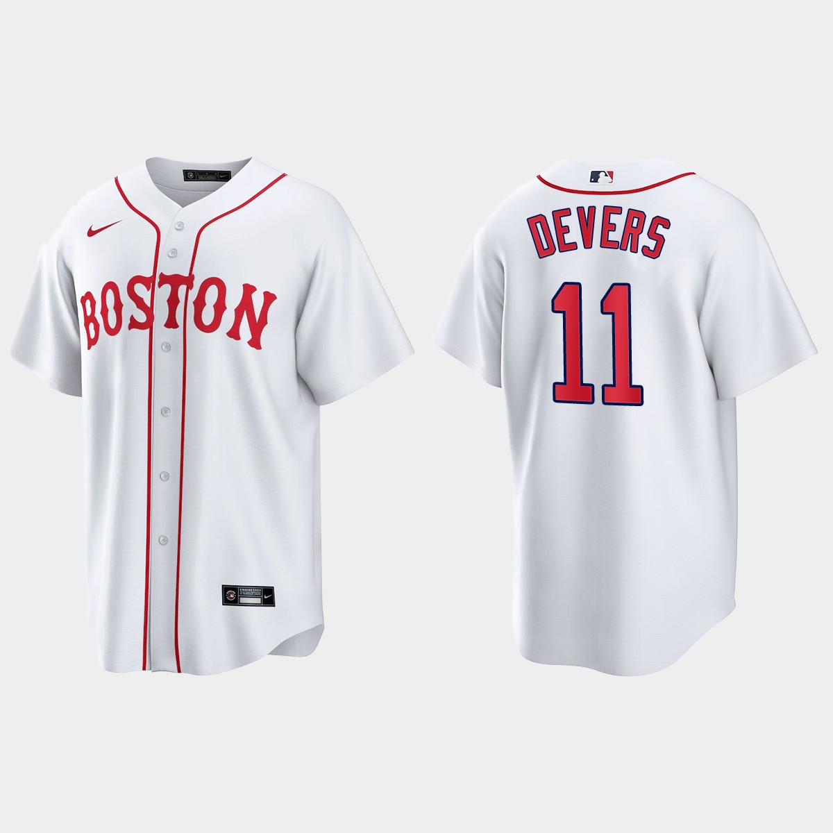 Boston Red Sox Rafael Devers Patriots' Day Jersey - White