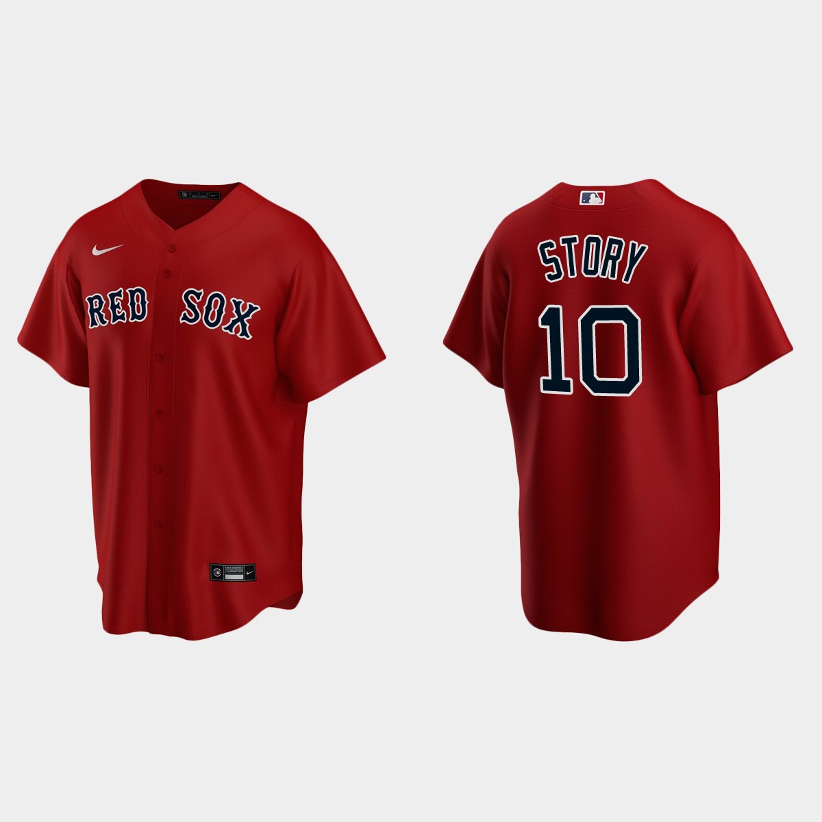 Boston Red Sox Trevor Story Alternate Jersey - Red