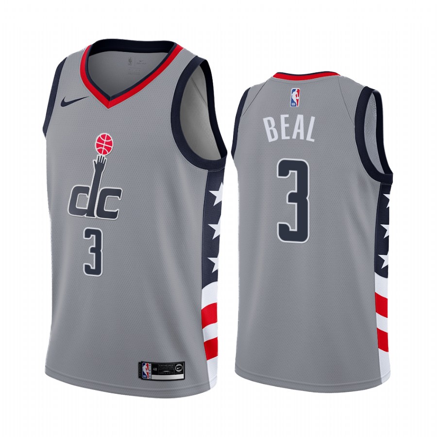 Bradley Beal Washington Wizards Gray City Edition Jersey