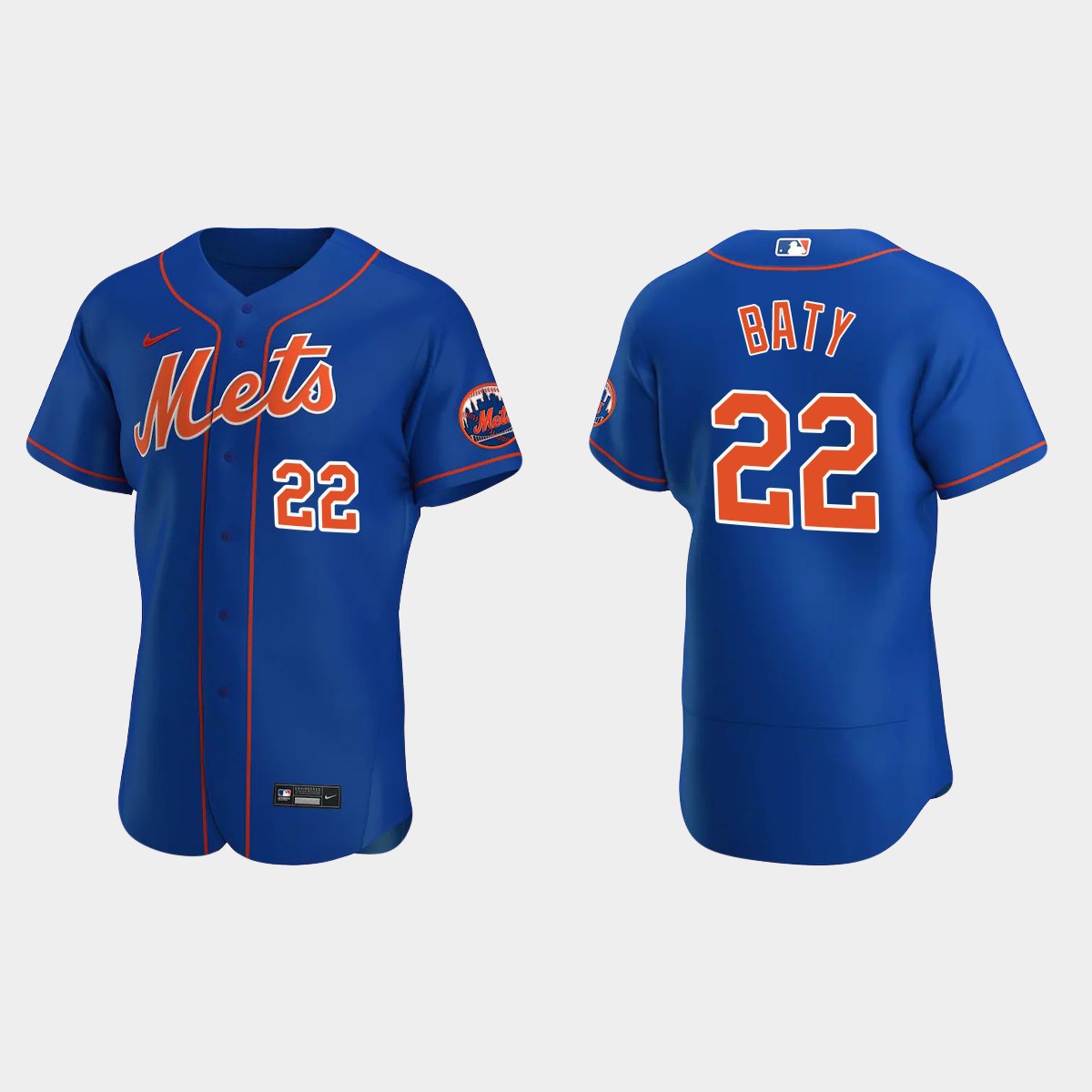 Brett Baty New York Mets Alternate Jersey - Royal
