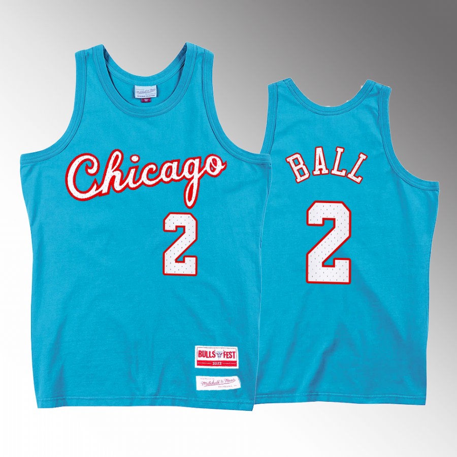 BullsFest Lonzo Ball Chicago Bulls Blue #2 Jersey Limited Edition