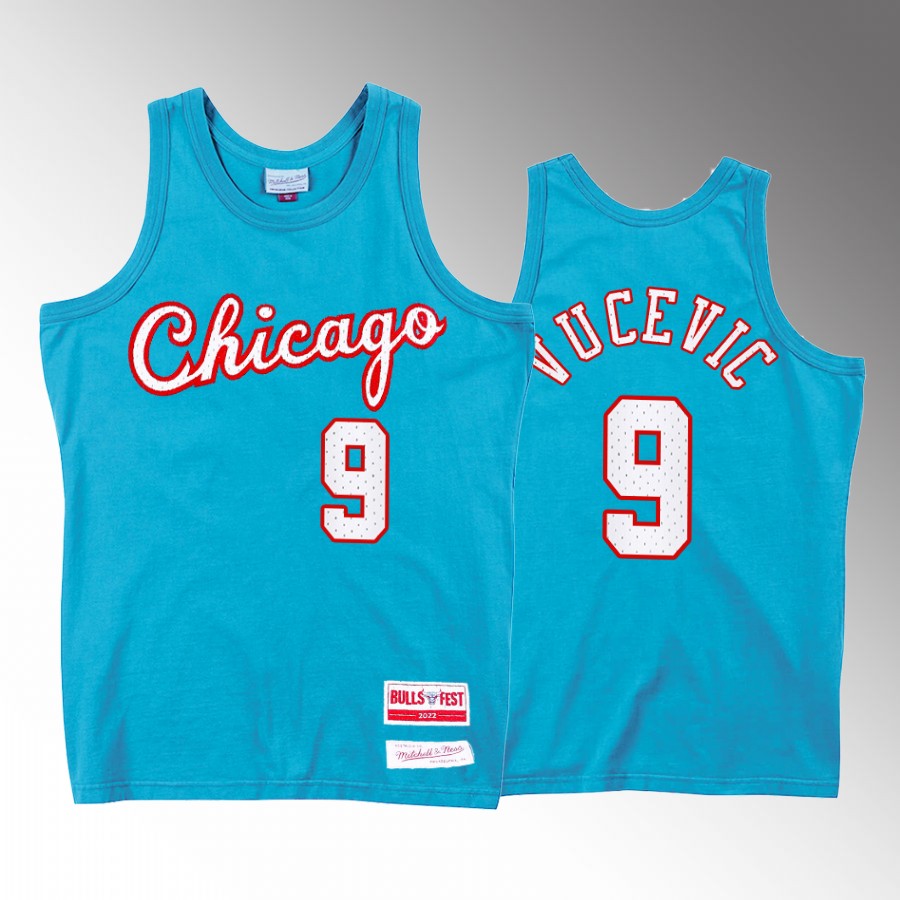 BullsFest Nikola Vucevic Chicago Bulls Blue #9 Jersey Limited Edition