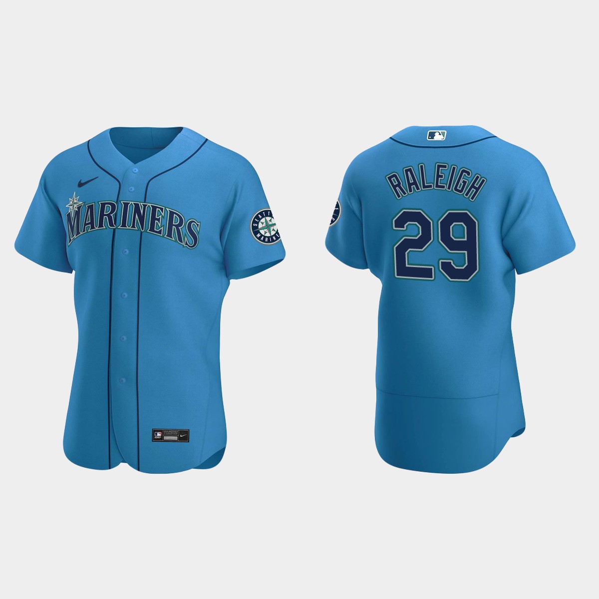 Cal Raleigh Seattle Mariners Alternate Jersey - Royal