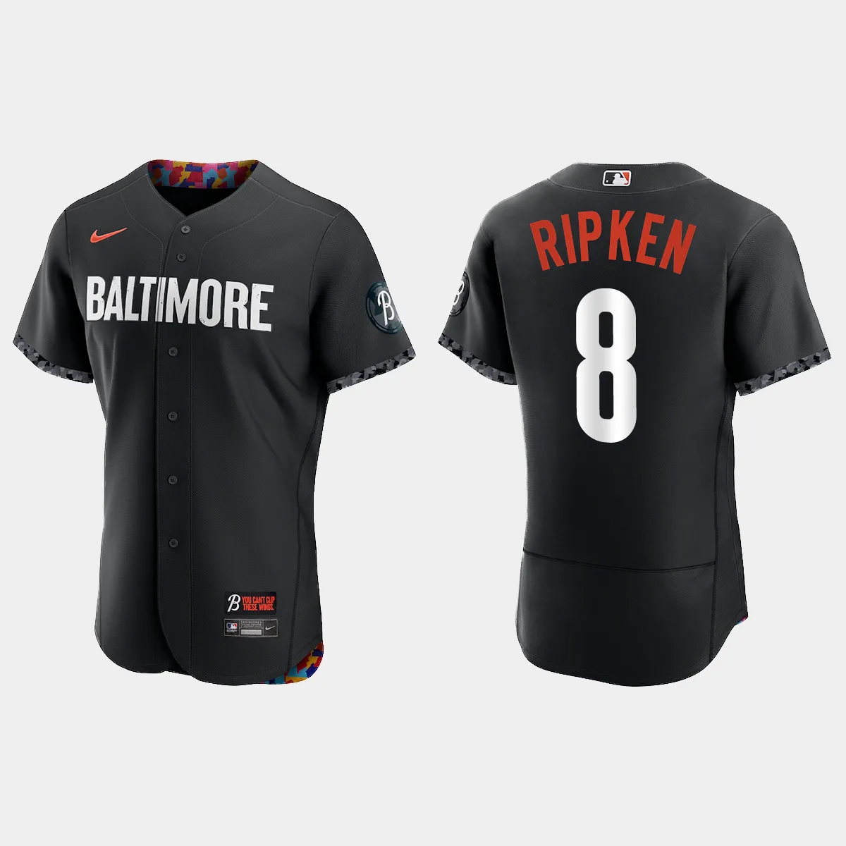 Cal Ripken Jr. Baltimore Orioles City Connect Jersey - Black