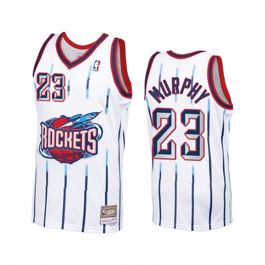 Calvin Murphy #23 Houston Rockets Hardwood Classics Jersey White