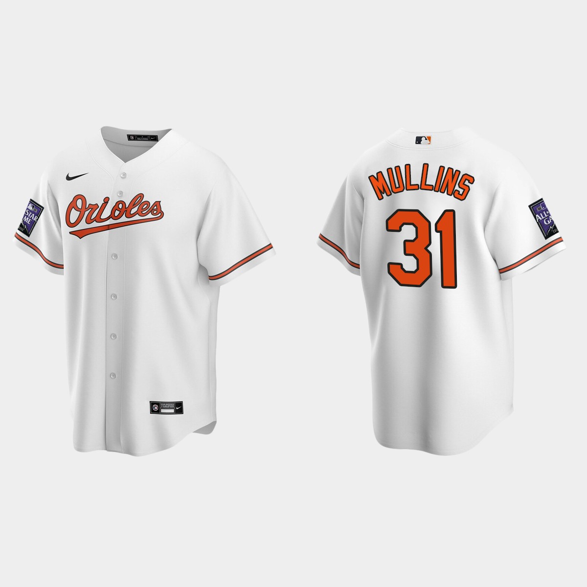 Cedric Mullins Baltimore Orioles All-Star Game Home Jersey - White