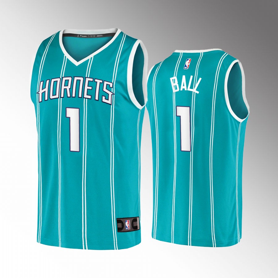 Charlotte Hornets #1 LaMelo Ball Icon Jersey Teal