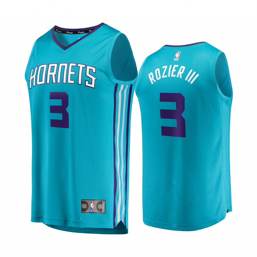 Charlotte Hornets Terry Rozier III Teal Icon Jersey