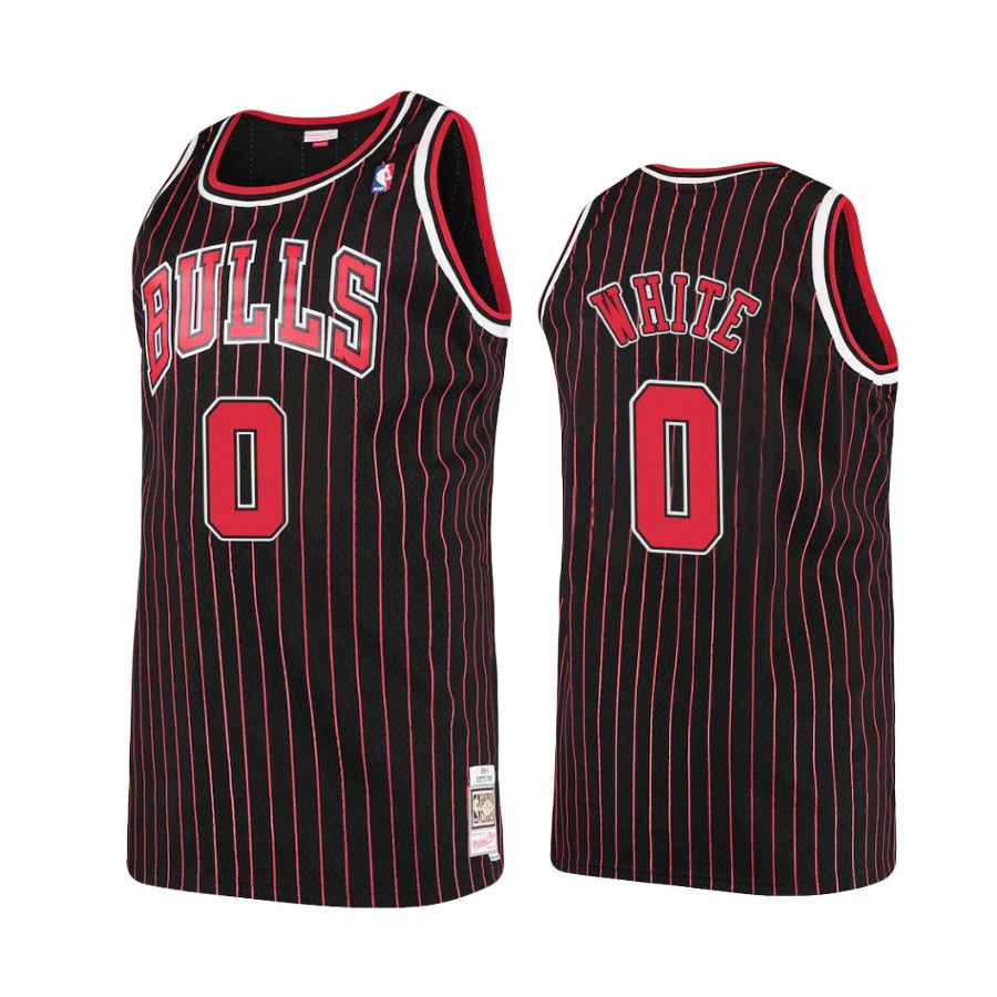 Chicago Bulls Coby White #0 Hardwood Classics Jersey Men's