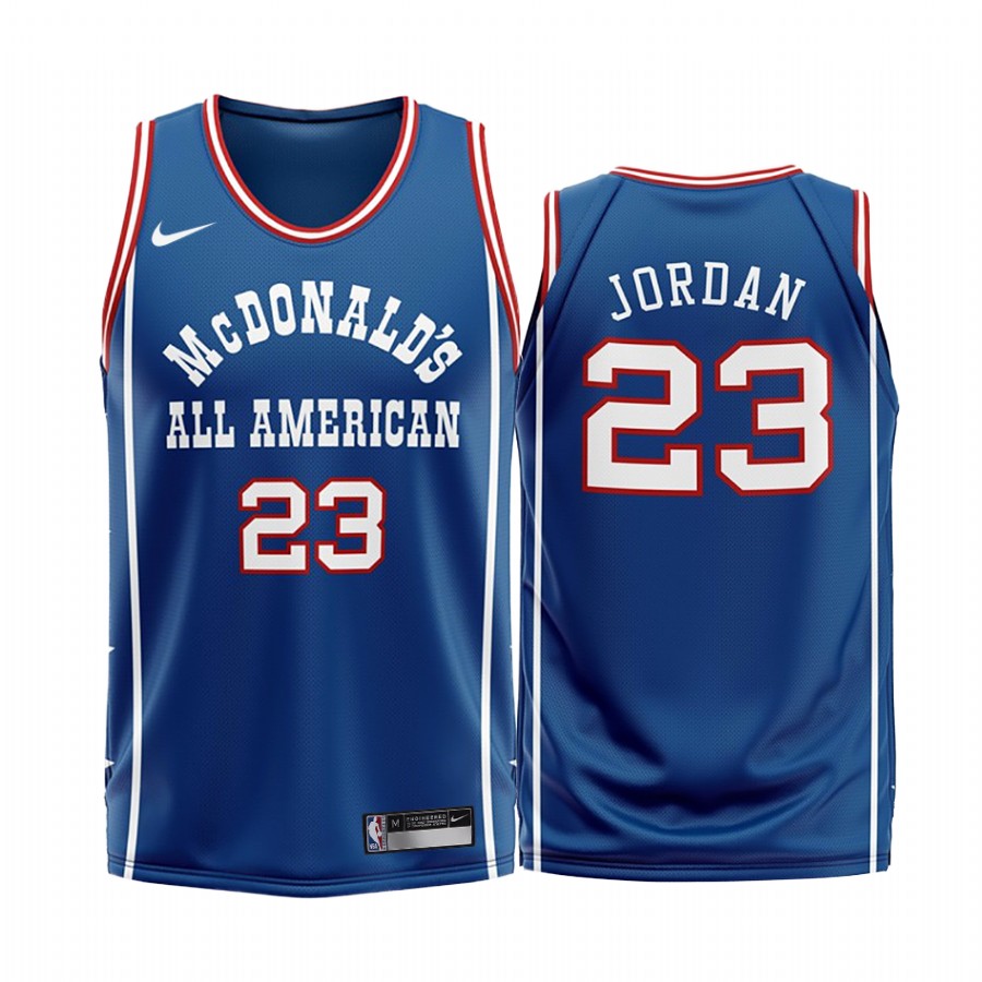 Chicago Bulls Michael Jordan #23 Blue Fashion Edition Jersey
