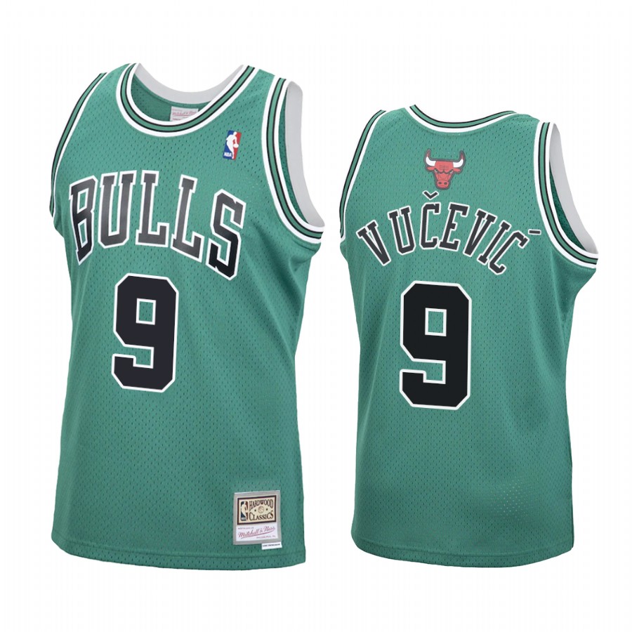 Chicago Bulls Nikola Vucevic #9 Green St. Patrick Jersey