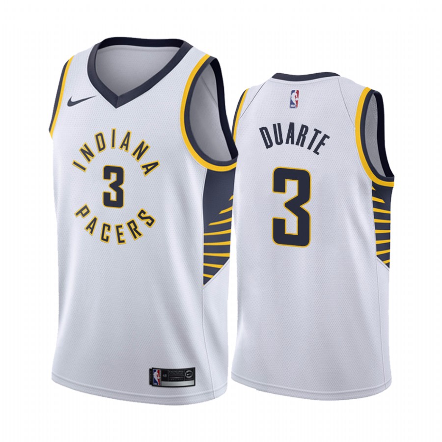 Chris Duarte Draft Indiana Pacers Classic Edition Jersey White